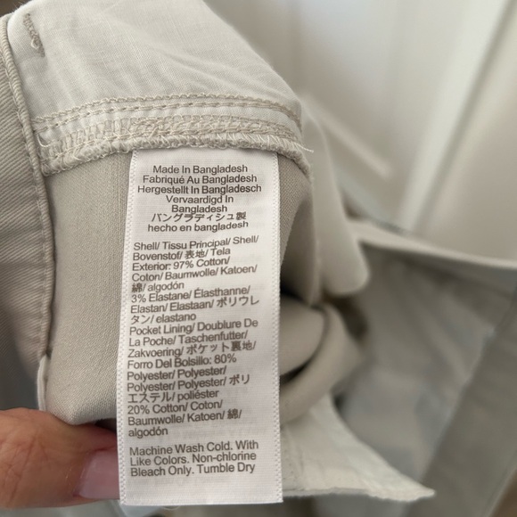 J. Crew Women's Light Khaki High Rise Chinos - Picture 8 of 13